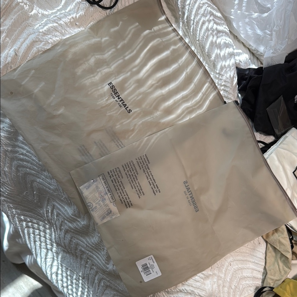 Essentials Tan Organizer Bags